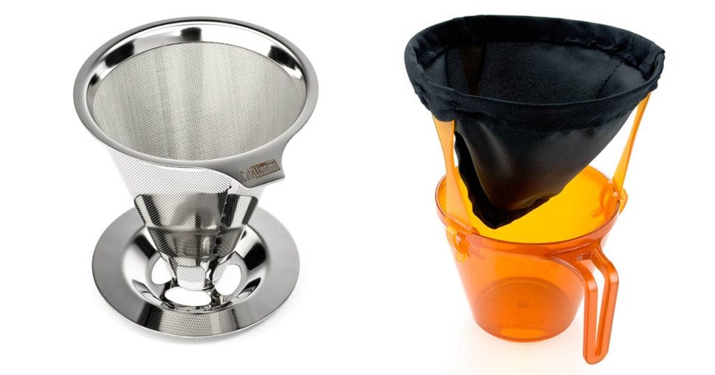 Camping Coffee Pourover Setups