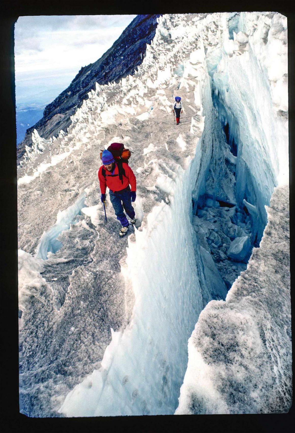 Life Lived Wild Adventure at the Edge of the Map Rick Ridgeway patagonia Books ridgeway crevasse