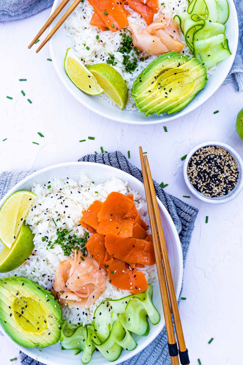 Save-da-sea-plated-with-avocado-carrot