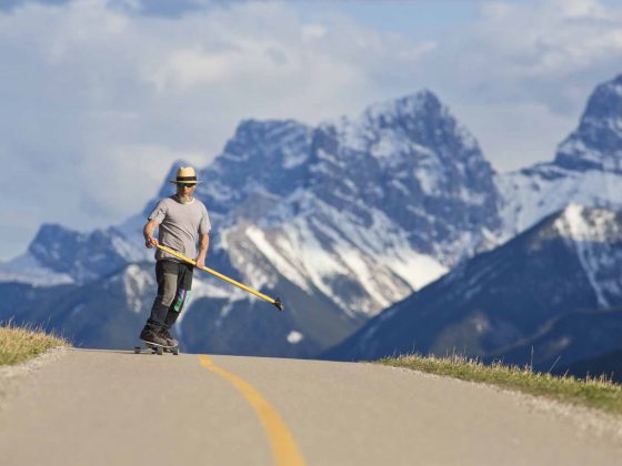 Legacy Trail/Banff, Alberta, Canada-Christo-Grayling-Skateboard