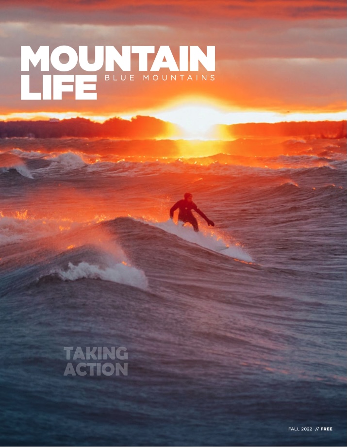 ML Blue Mountains Fall 2022 cover surfing Collingwood Ontario