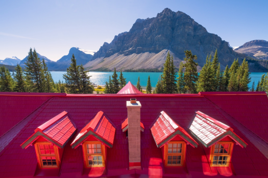 The Lodge at Bow Lake.
