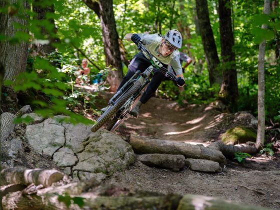 Highlands Enduro race in Ontario, mountain biking.