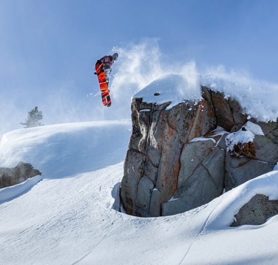 Ben Poechman snowboarding