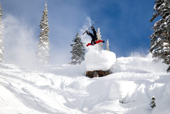 Natural Selection Tour snowboarder