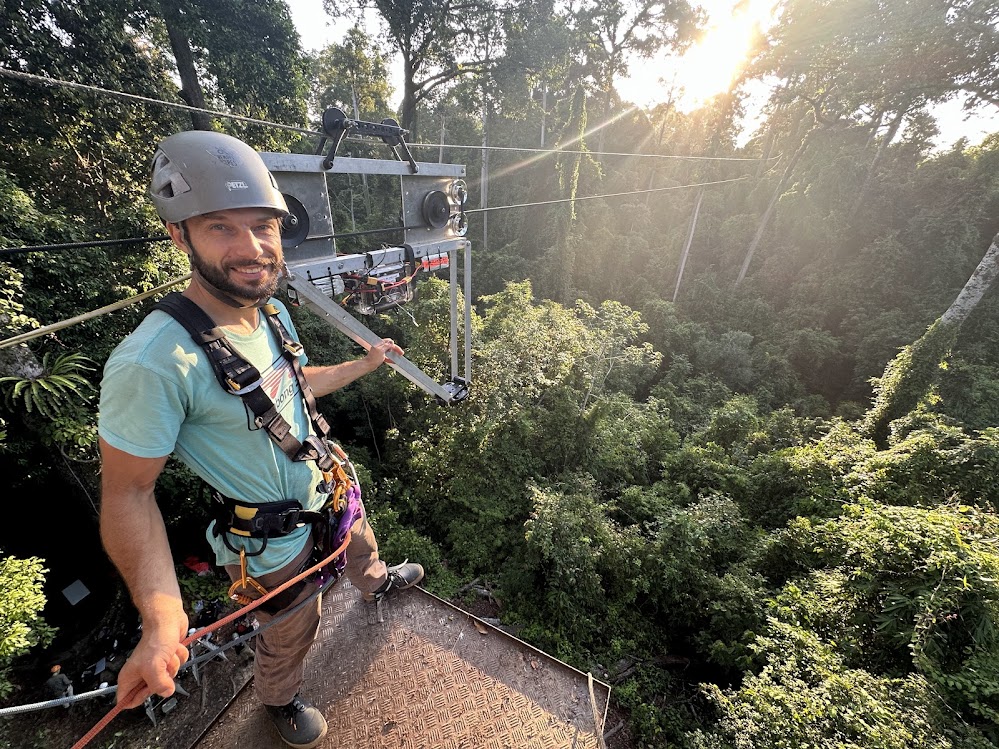 Matt Maddaloni cable cam in Borneo