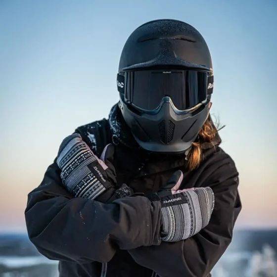RUROC RG2 snow helmet